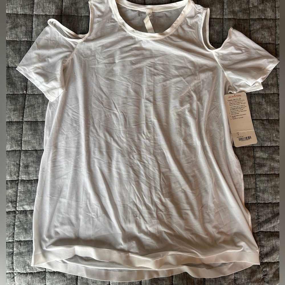Lululemon Ready Set Go short Sleeve top